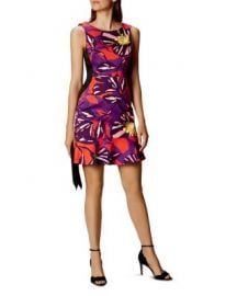 KAREN MILLEN Floral-Print Sheath Dress at Bloomingdales